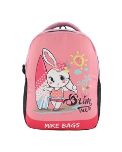 Mike - Pre School Backpack Summer Bunny - Pink