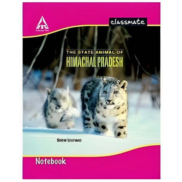 Classmate - Crown One Side Single Rule Pages Notebooks - 120 Pages