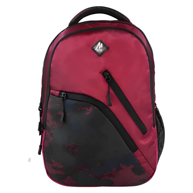 Mike - Beetel - Backpack - Maroon and Black - 30 Ltrs 