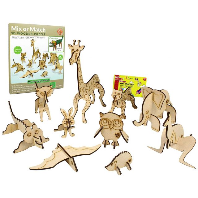 Butterfly Edufields - Science Project 3D Animals Puzzle