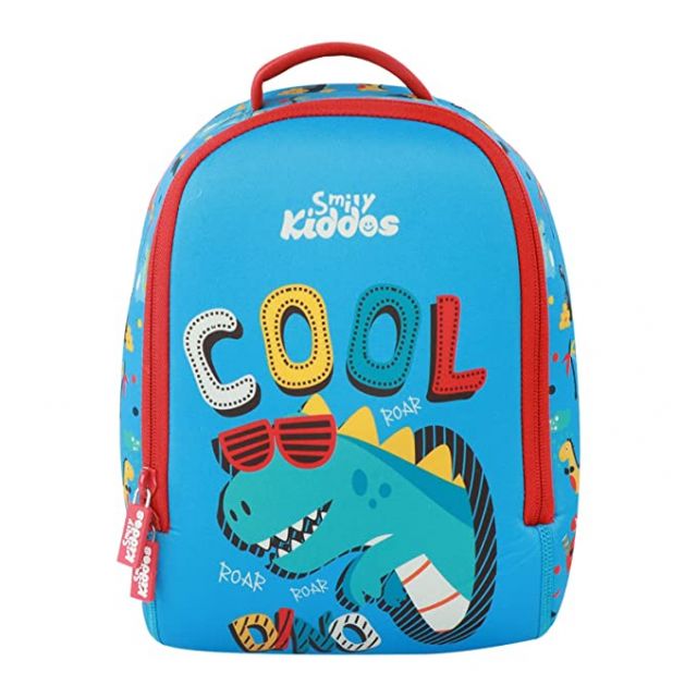 Smily Kiddos - Cool Preschool Backpack - Dino Blue