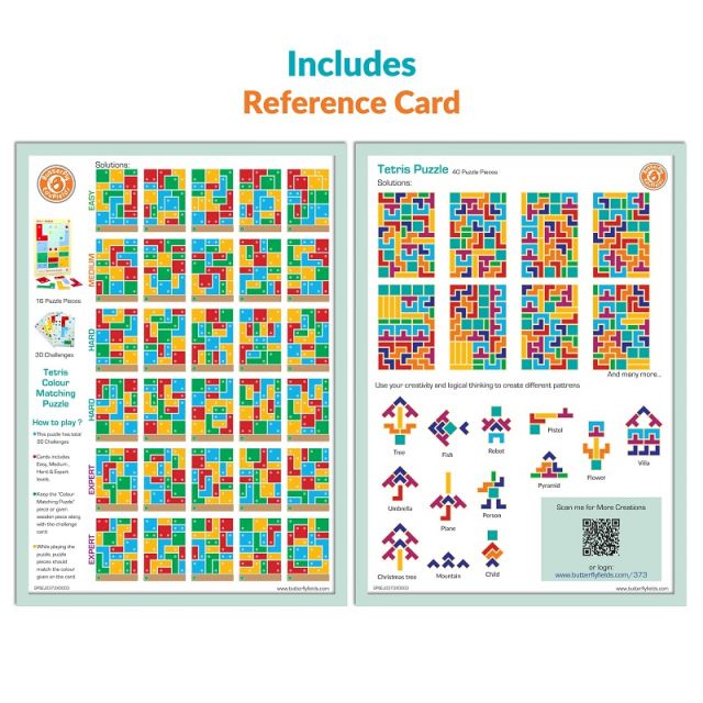 Butterfly Edufields - Science Project Kit Tetris Jigsaw Puzzle