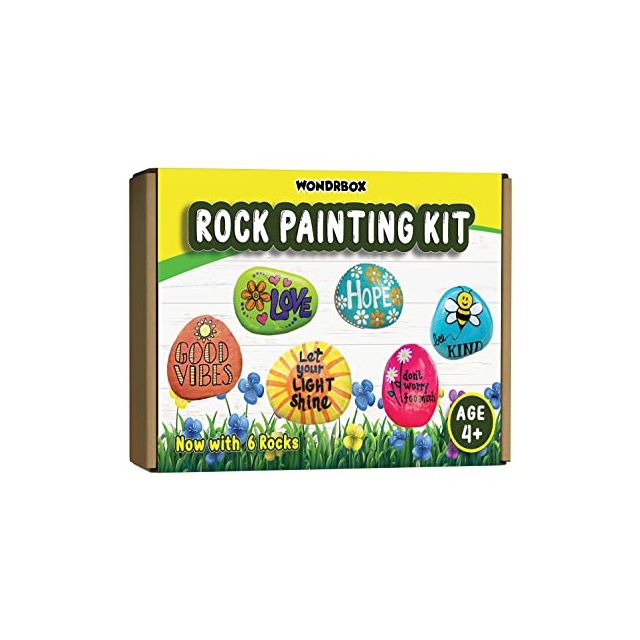 Wondrbox - Painting Kit - Rock Painting