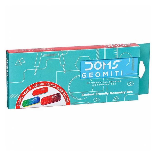 Doms - Geomiti Mathematical Drawing Instrument Geometry Box