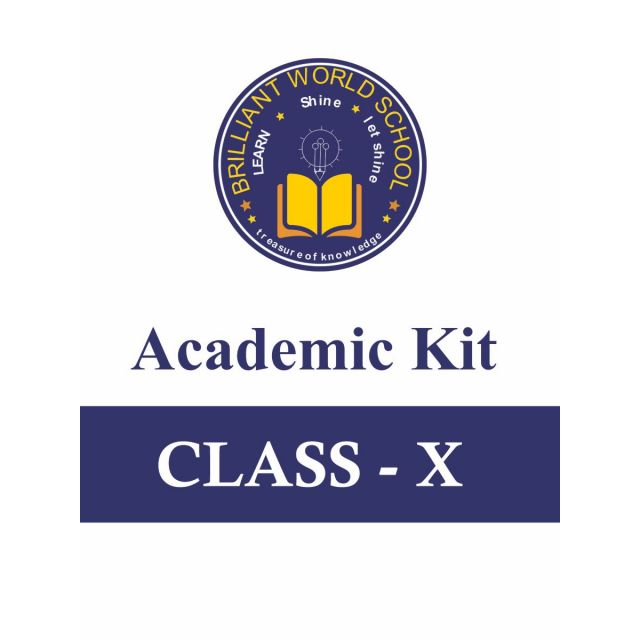 Grade 10 - Academic Kit for Brilliant World School - Narsingi