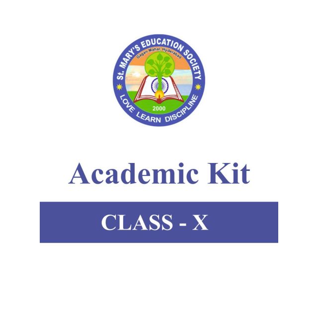 Grade 10 - Academic Kit for St Mary's Vidyaniketan High School