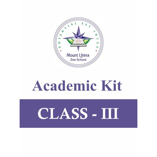 Grade 3 - Academic Kit for Mount Litera Zee School