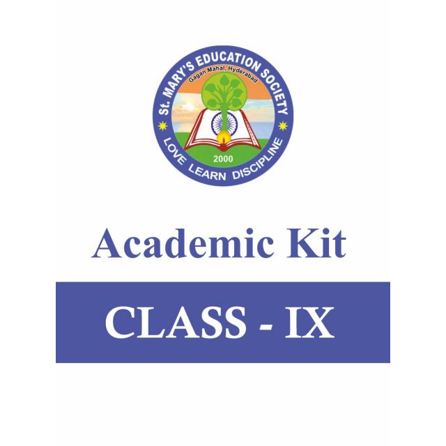 Grade 9 - Academic Kit for St Mary Vidyaniketan High School - CBSE