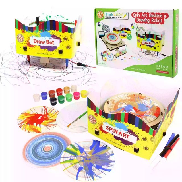 Butterfly Edufields - Science Project Kit Spin Art Machine